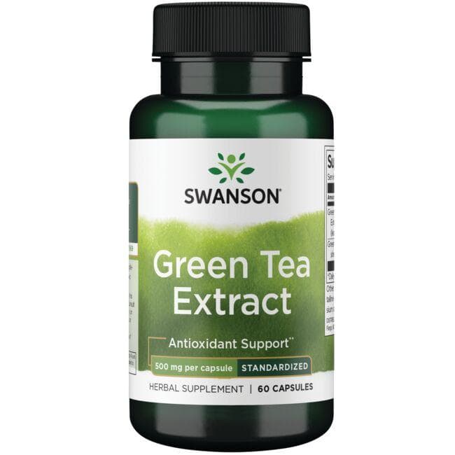 GREEN TEA EXTRACT 500mg 60 CAPS - Swanson | WestPharmacy.nl