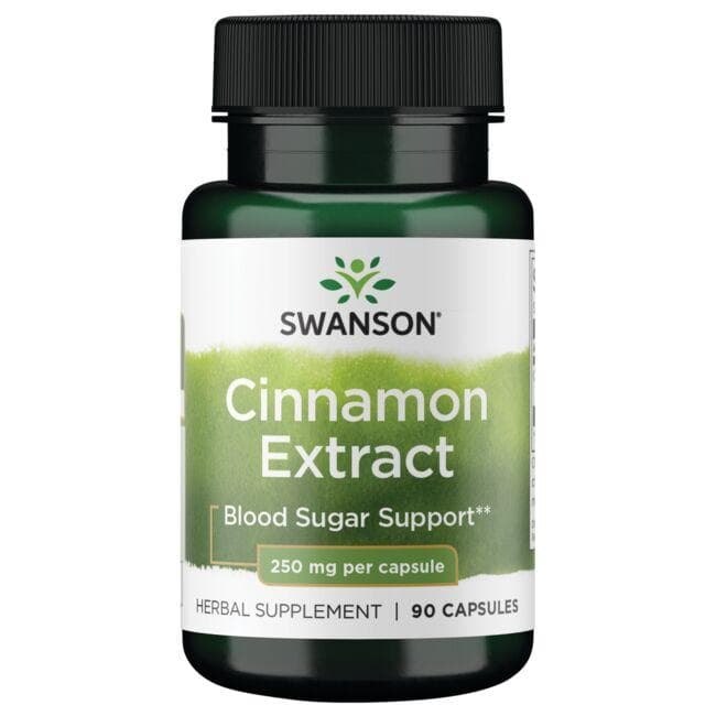 CINNAMON EXTRACT 250mg 90 CAPS - Swanson | WestPharmacy.nl