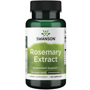 Rosemary Extract - Antioksidantas - 500 mg - N60 - Rozmarino ekstraktas - Swanson - Vaistine1.lt