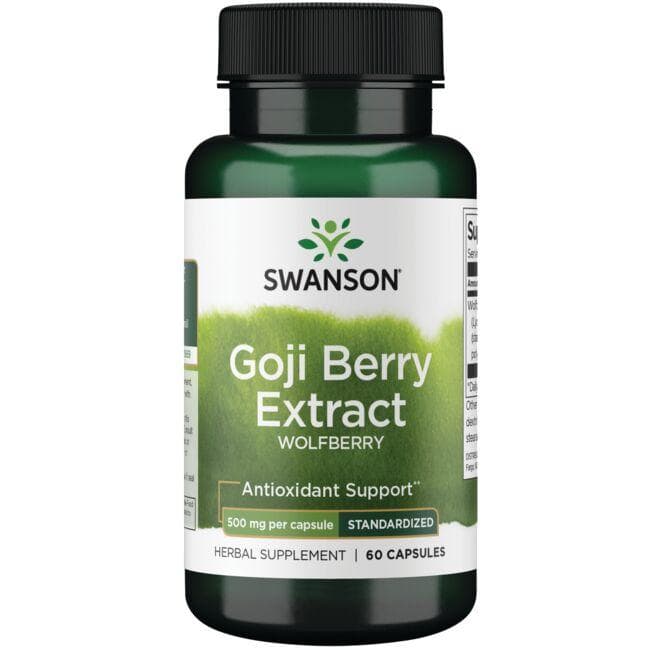 WOLFBERRY GOJI 500mg 60 CAPS - Swanson | WestPharmacy.nl
