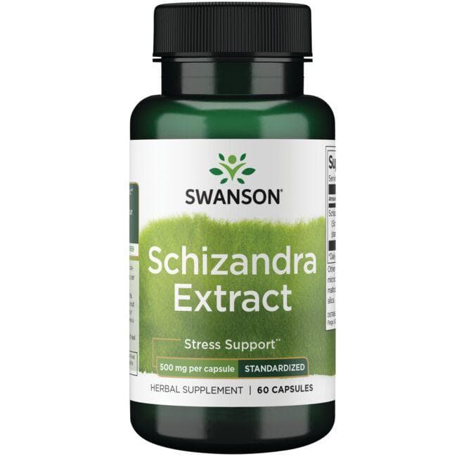 SCHIZANDRA EXTRACT 500mg 60 CAPS - Swanson | WestPharmacy.nl