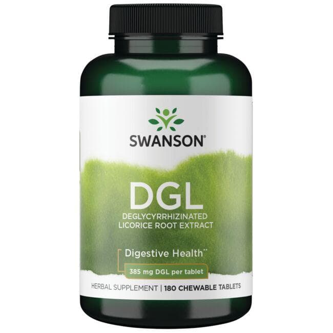 DGL (LICORICE) 385MG 180 TABS - Swanson | WestPharmacy.nl