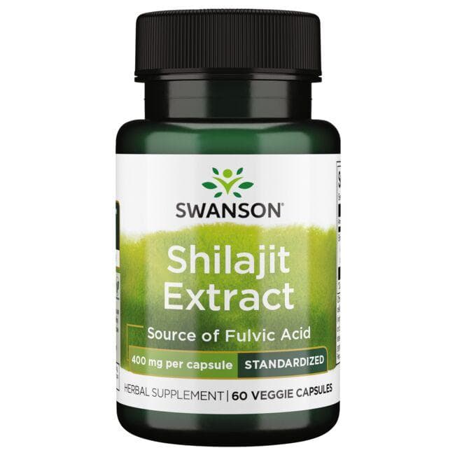 HRB SHILAJIT EXTRACT 400mg 60 VCAPS - Swanson | WestPharmacy.nl