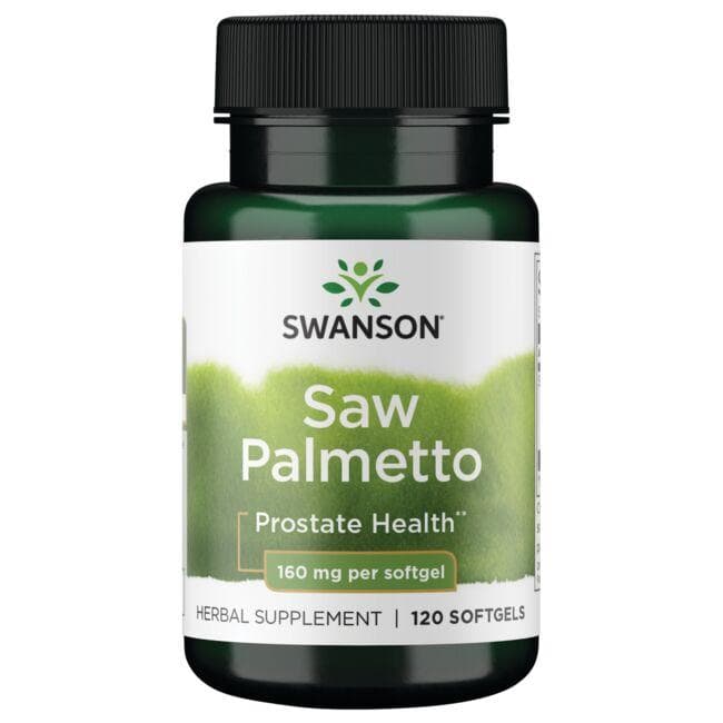 SAW PALMETTO 160mg 120 SGELS - Swanson | WestPharmacy.nl
