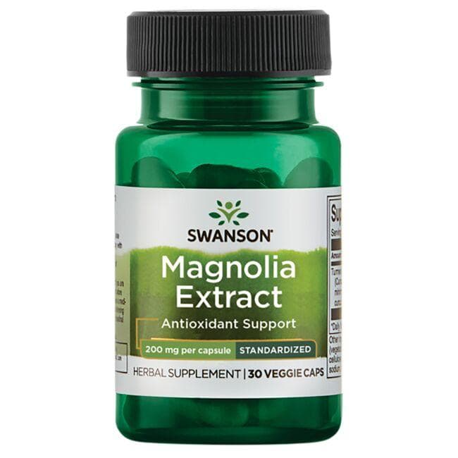 MAGNOLIA EXTRACT 200mg 30 VCAPS - Swanson | WestPharmacy.nl
