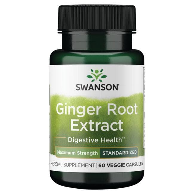 GINGER 200mg 60 CAPS - Swanson | WestPharmacy.nl