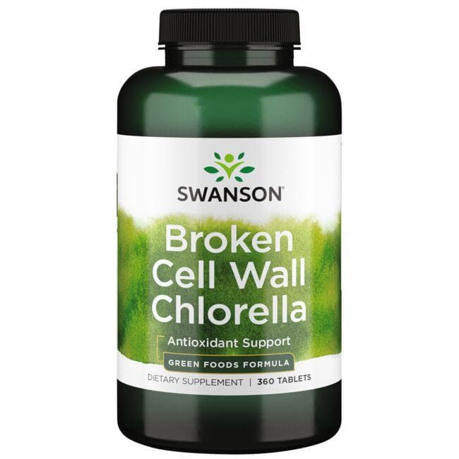 GR BRKN CELL WALL CHLOR 500mg 360 TABS - Swanson | WestPharmacy.nl