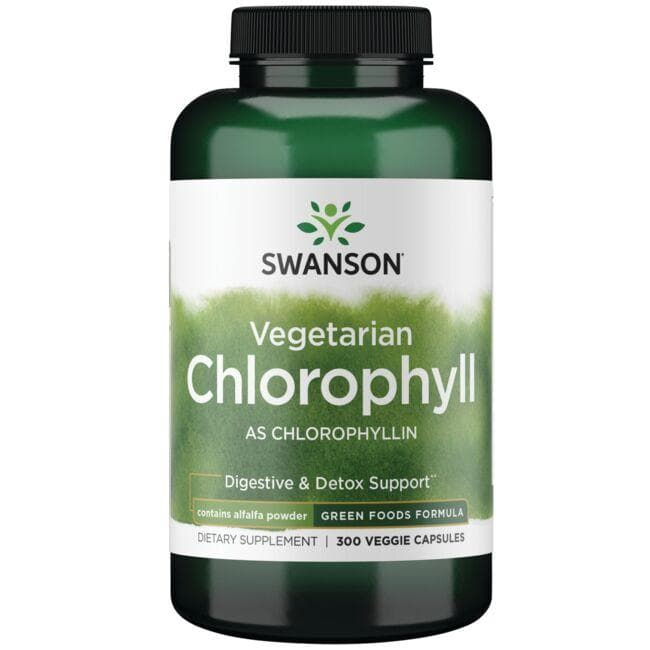 GREENS CHLOROPHYLL 60mg 300 VCAPS - Swanson | WestPharmacy.nl