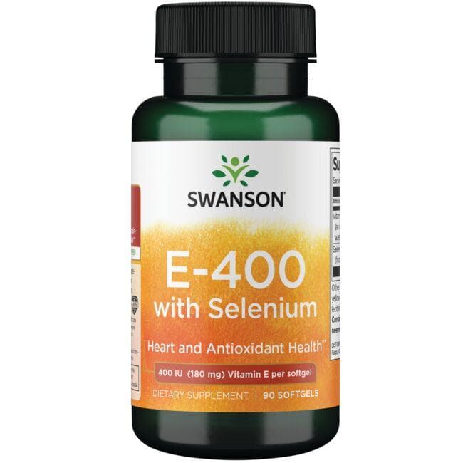ULTRA VITAMIN E & SELENIUM 90 SGELS - Swanson | WestPharmacy.nl