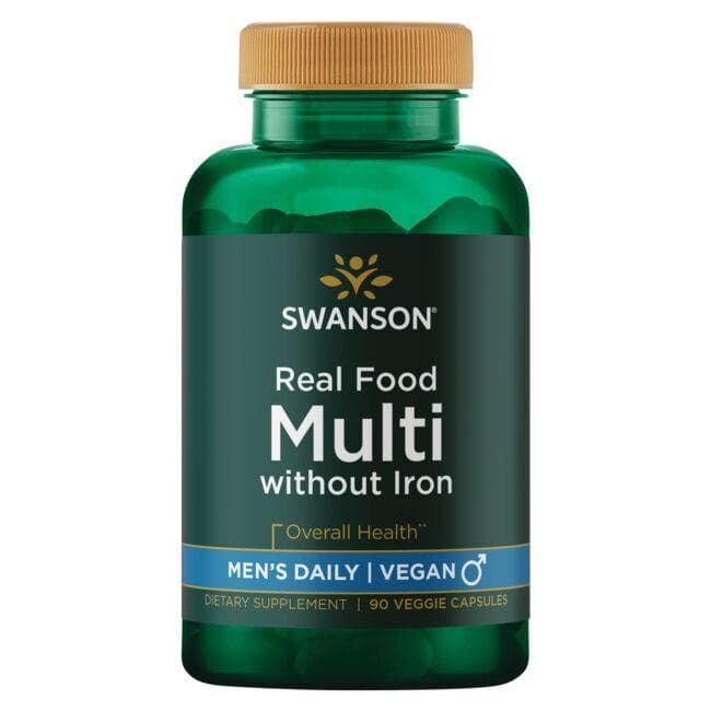 Real Food Multi - Be geležies - Vitaminai - N90 - Swanson - Vaistine1.lt