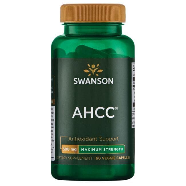 AHCC - Maximum Strength 500mg 60 VCAPS - Swanson | WestPharmacy.nl