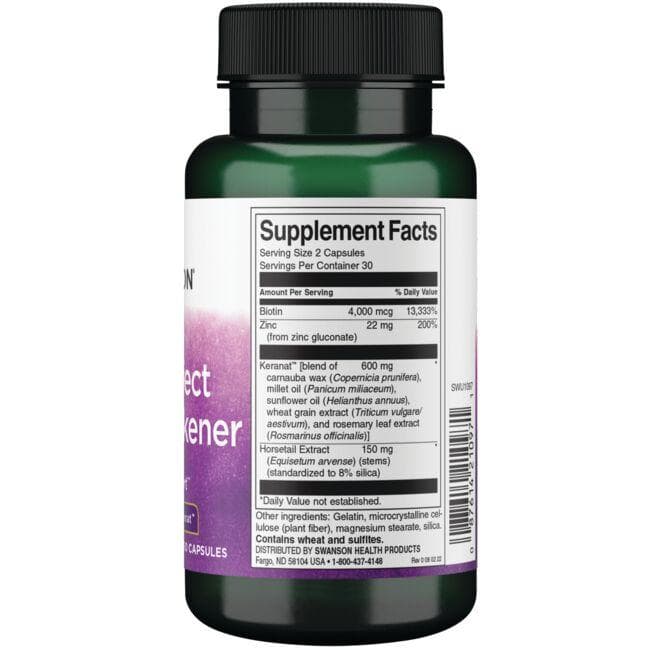 Full Effect Hair Thickener - Keranat - Sveikiems plaukams - N60 - Swanson - Vaistine1.lt