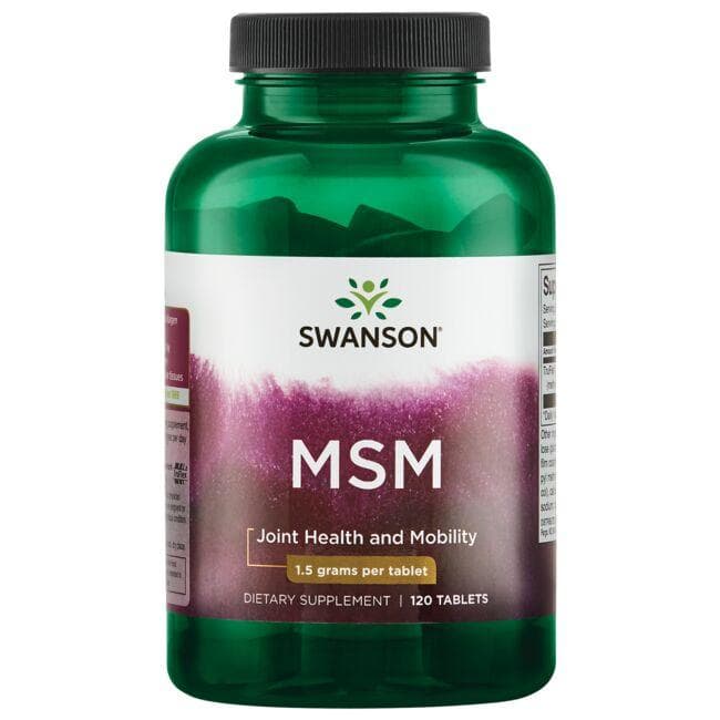 ULTRA MSM 1500mg 120 TABS - Swanson | WestPharmacy.nl
