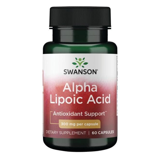 Alpha Lipoic Acid 300mg 60 CAPS - Swanson | WestPharmacy.nl