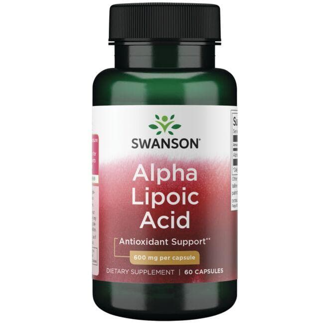 ULTRA ALPHA LIPOIC ACID 600mg 60 CAPS - Swanson | WestPharmacy.nl