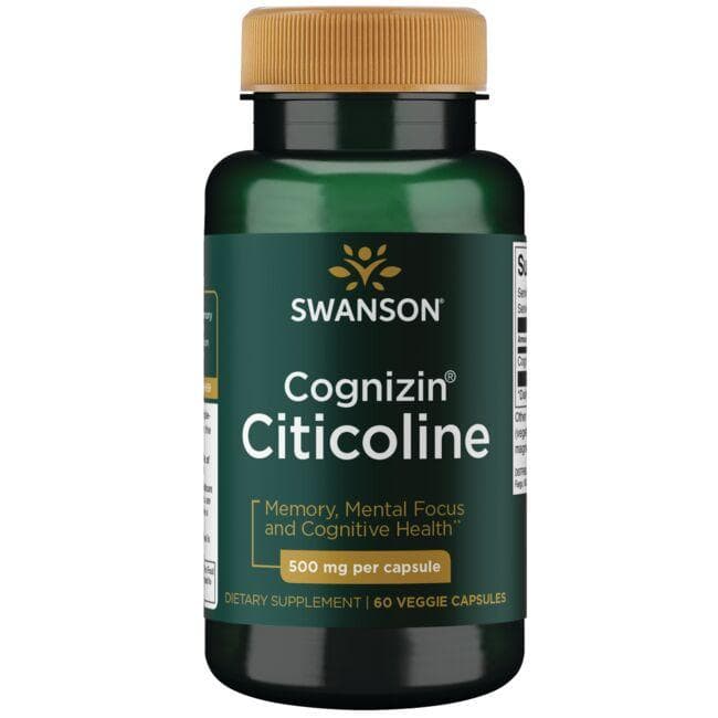 ULTRA COGNIZIN CITICOLINE 1000mg 60 VCAPS - Swanson | WestPharmacy.nl