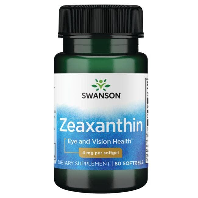 ULTRA ZEAXANTHIN 4mg 60 SGELS - Swanson | WestPharmacy.nl