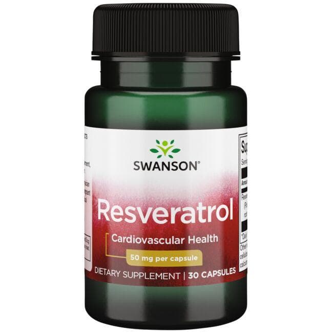 ULTRA RESVERATROL 50mg 30 CAPS - Swanson | WestPharmacy.nl