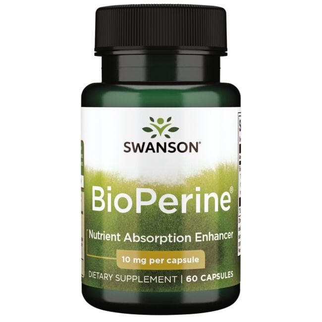 BIOPERINE 10mg 60 CAPS - Swanson | WestPharmacy.nl