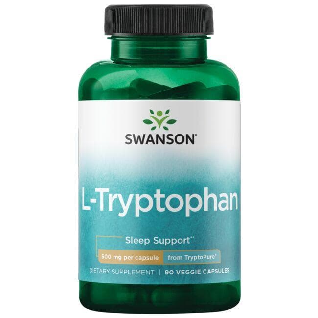 ULTRA L-TRYPTOPHAN TRYPTOPURE 500mg 90 VCAPS - Swanson | WestPharmacy.nl
