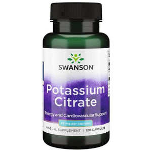 Potassium Citrate - Kalio citratas - 99 mg - N120 - Swanson - Vaistine1.lt