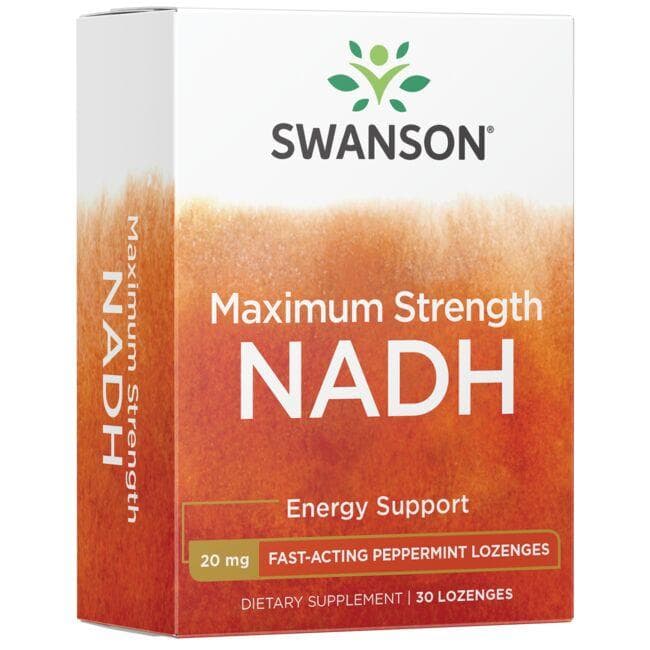 MAXIMUM STRENGTH NADH 20mg 30 TABS - Swanson | WestPharmacy.nl