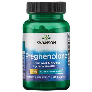 Pregnenolone - Smegenų veiklai - 50 mg - N60 - Pregnenolonas - Swanson - Vaistine1.lt