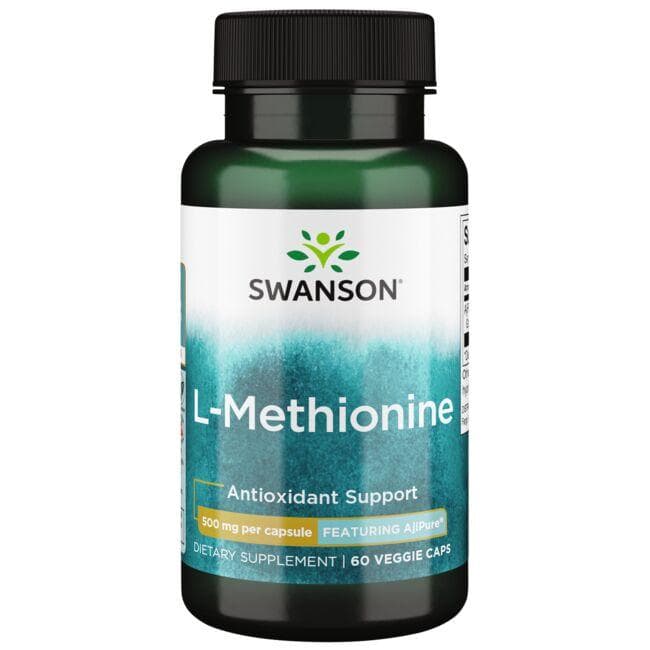 L-METHIONINE - FEATURING AJIPURE 500mg 60 VCAPS - Swanson | WestPharmacy.nl