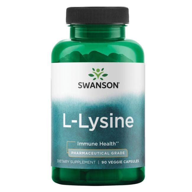 L-LYSINE - PHARMACEUTICAL GRADE 90 VCAPS - Swanson | WestPharmacy.nl