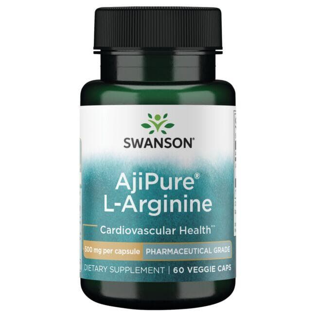 ULTRA AJIPURE L-ARGININE 500mg 60 VCAPS - Swanson | WestPharmacy.nl
