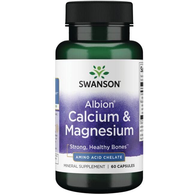 ULTRA ALBION CHELATED CALCIUM & MAGNESIUM 60 CAPS - Swanson | WestPharmacy.nl