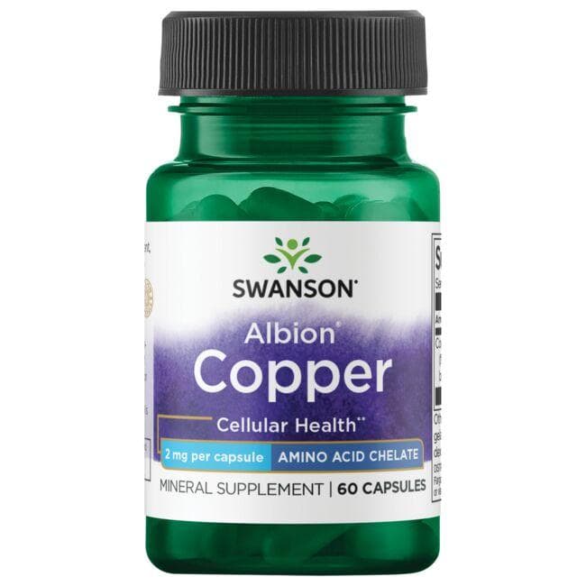 ALBION COPPER 2mg 60 CAPS - Swanson | WestPharmacy.nl