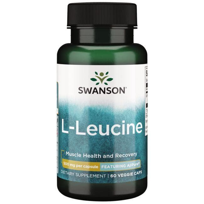 ULTRA AJIPURE L-LEUCINE 500mg 60 VCAPS - Swanson | WestPharmacy.nl