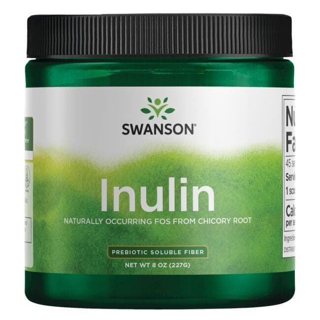 Inulin - Prebiotic Soluble Fiber - Inulinas - Prebiotikas - 227 gr - Swanson - Vaistine1.lt