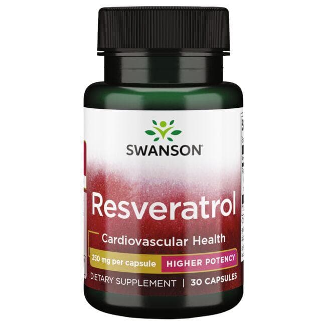 RESVERATROL 250mg 30 CAPS - Swanson | WestPharmacy.nl