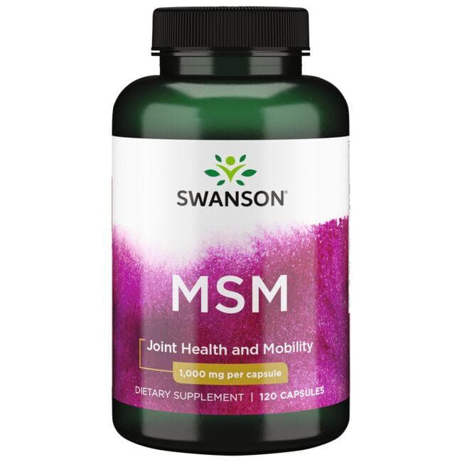 MSM 1,000mg 120 CAPS - Swanson | WestPharmacy.nl
