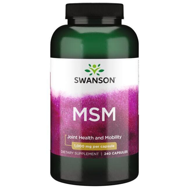 MSM 1,000mg 240 CAPS - Swanson | WestPharmacy.nl