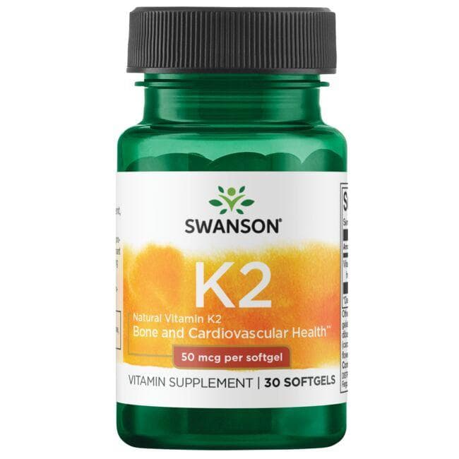 ULTRA NATURAL VITAMIN K2 50MCG 30 SGELS - Swanson | WestPharmacy.nl