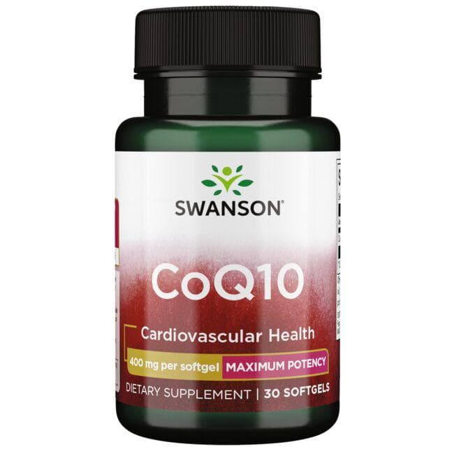 Coq10 - Maximum Potency 400mg 30 SGELS - Swanson | WestPharmacy.nl