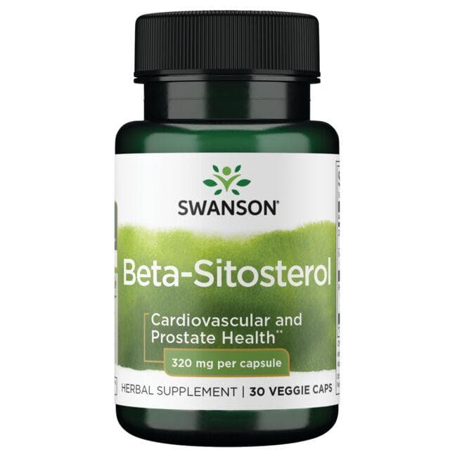 Beta-Sitosterol - 320 mg - N30 - Beta sitosterolis - Swanson - Vaistine1.lt