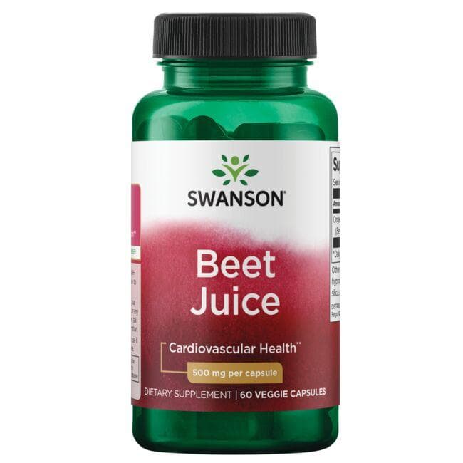 BEET JUICE 500mg 60 VCAPS - Swanson | WestPharmacy.nl
