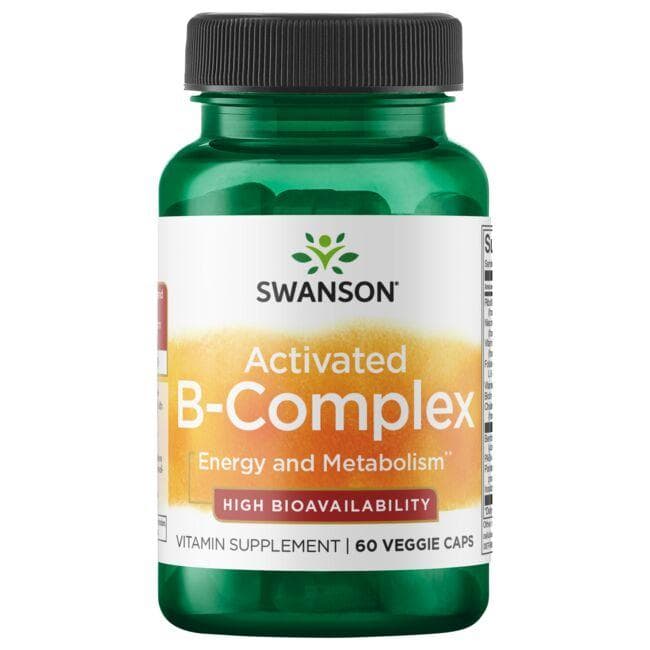 Activated B-Complex - Energijai - N60 - Swanson - Vaistine1.lt