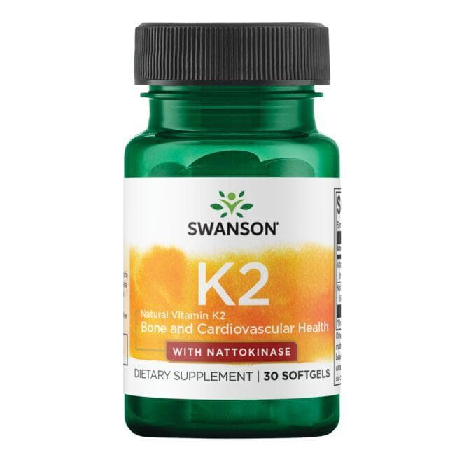 ULTRA NAT VITAMIN K2 With NATTOKINASE 30 SGELS - Swanson | WestPharmacy.nl