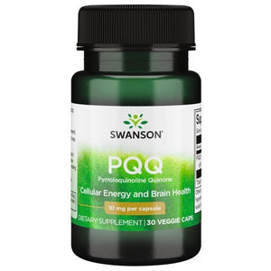 PQQ Pyrroloquinoline Quinone - 10 mg - N30 - Swanson - Vaistine1.lt