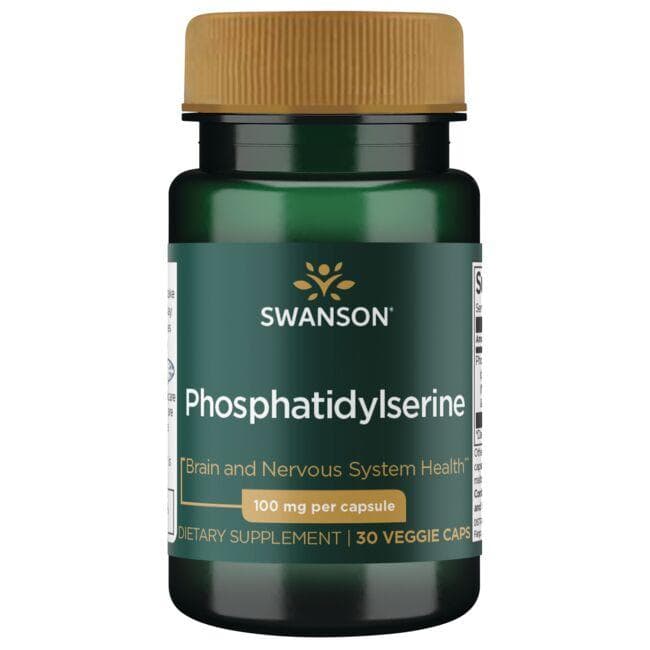 Phosphatidylserine 100mg 30 VCAPS - Swanson | WestPharmacy.nl