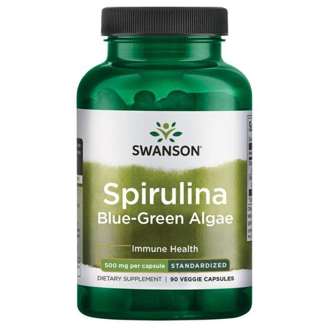 ULTRA STD SPIRULINA 500mg 90 VCAPS - Swanson | WestPharmacy.nl