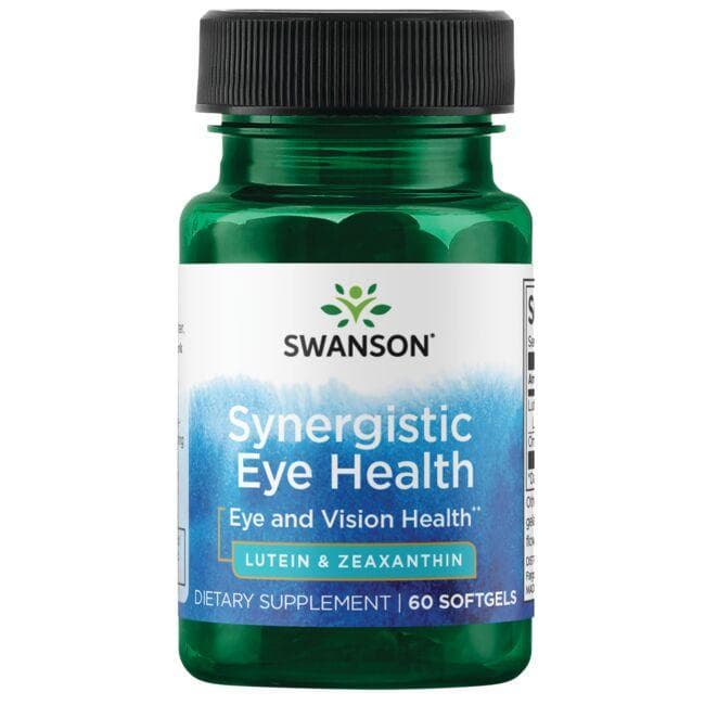 SYNERGISTIC EYE HEALTH - LUTEIN & ZEAXANTHIN 60 SGELS - Swanson | WestPharmacy.nl