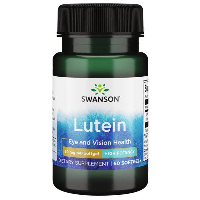 ULTRA LUTEIN 20mg 60 SGELS - Swanson | WestPharmacy.nl