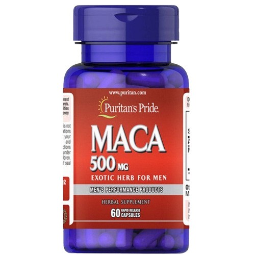 Maca, 500mg - 60 caps - Puritan's Pride - Vaistine1.lt - WestPharmacy.eu