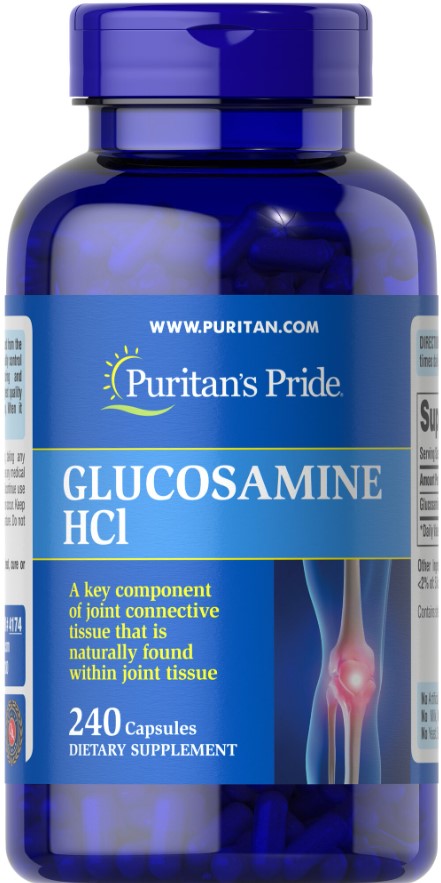 Glucosamine HCl - 240 caps - Puritan's Pride - Vaistine1.lt - WestPharmacy.eu